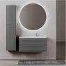 Тумба подвесная SANCOS под раковину правая Folk, Grey soft 995х445х500, FL100RGS