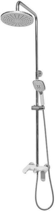 Душевая система Hansberge Opera H5033W Хром Белая
