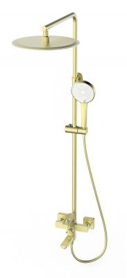 Душевая система Wonzon &amp; Woghand Frame WW-88739010-BG цвет Брашированное золото