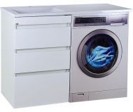 Тумба под раковину Misty Фостер 120 Э-Фос01055-01Н3Я Белая