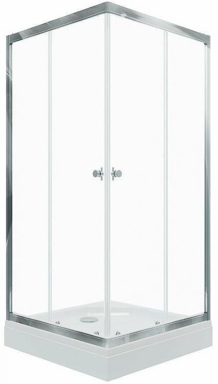 Душевой уголок Triton Вента-Хром 90х90 Щ0000049616 профиль Хром стекло прозрачное