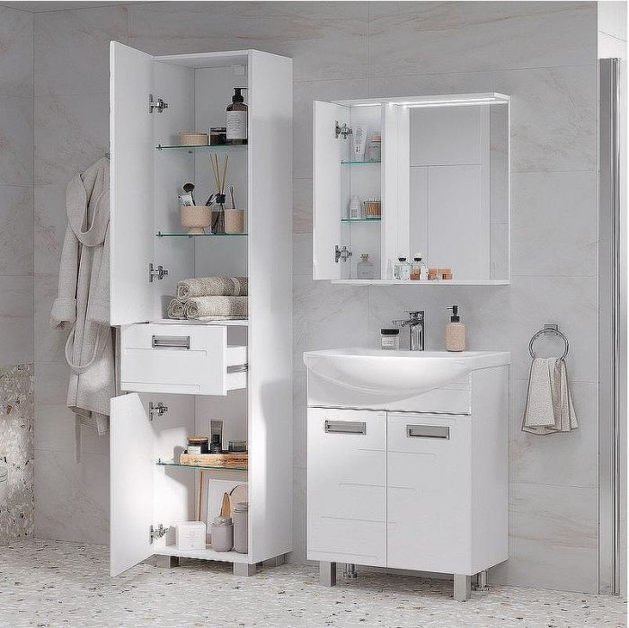 Шкаф пенал Volna Joli 40 pnJOLI40-01 Белый