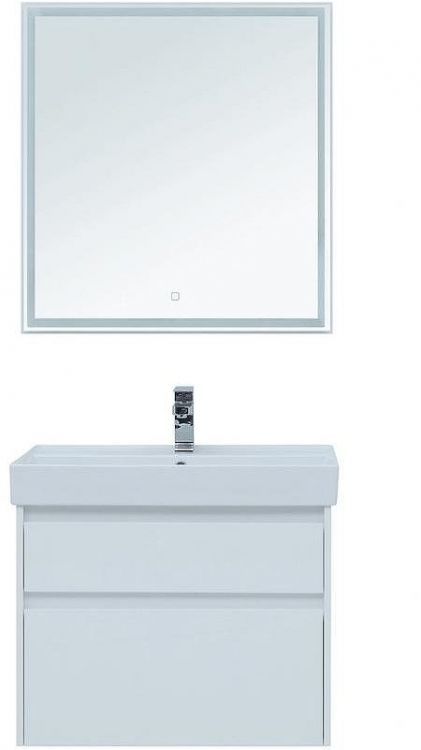 Комплект мебели для ванной Aquanet Nova Lite 75 242903 подвесной Белый