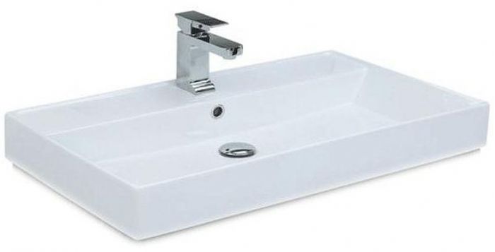 Комплект мебели для ванной Aquanet Nova Lite 75 242903 подвесной Белый