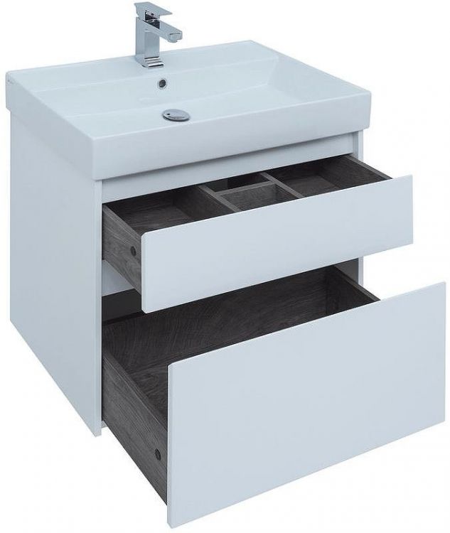 Комплект мебели для ванной Aquanet Nova Lite 75 242903 подвесной Белый