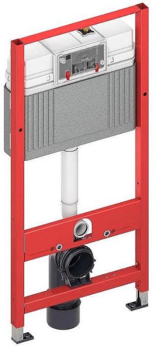 Комплект унитаза AQUAme AQM2004 с инсталляцией Tece Now 9400414 с сиденьем Микролифт и Черной матовой клавишей смыва