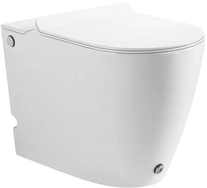 Унитаз SantiLine SL-5030 приставной с сиденьем Микролифт