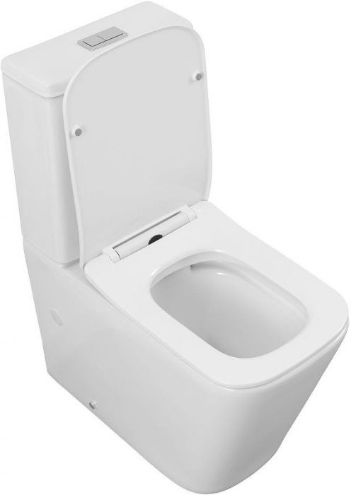 Унитаз компакт Logan L2С 331874 цвет Белый без бачка с сиденьем Микролифт
