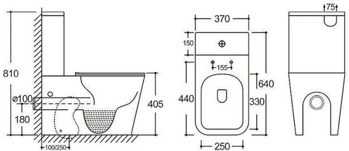 Унитаз компакт Logan L2С 331874 цвет Белый без бачка с сиденьем Микролифт