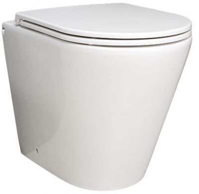 Унитаз Gid Cortado TRS-263 62211Y приставной цвет Белый с сиденьем Микролифт