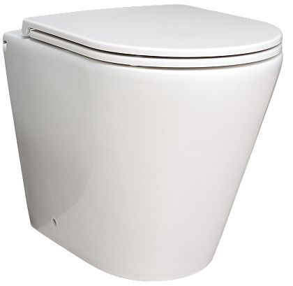 Унитаз Gid Cortado TRS-263 62211Y приставной цвет Белый с сиденьем Микролифт