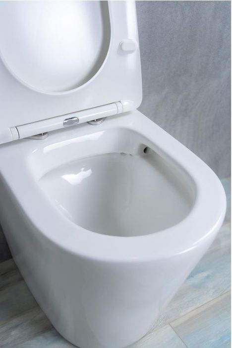 Унитаз Gid Cortado TRS-263 62211Y приставной цвет Белый с сиденьем Микролифт