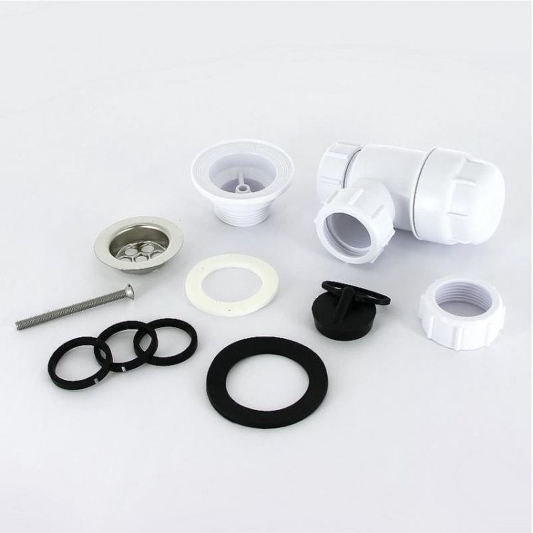 Сифон для раковины McAlpine MRW2L цвет Белый