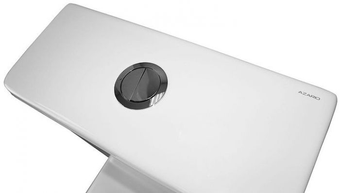 Унитаз биде Azario Teano AZ-8617B цвет Белый с сиденьем Микролифт