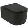 Унитаз Kludi Resa S 27WCW0139 подвесной цвет Черный матовый без сиденья
