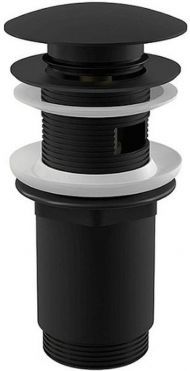 Донный клапан Alcaplast A392BLACK Черный