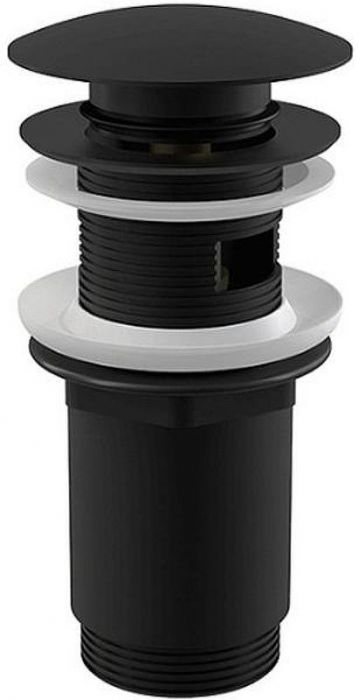 Донный клапан Alcaplast A392BLACK Черный
