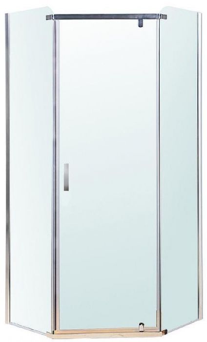 Душевой уголок Berges Solo Т 90х90 061105 профиль Хром сильвер стекло прозрачное