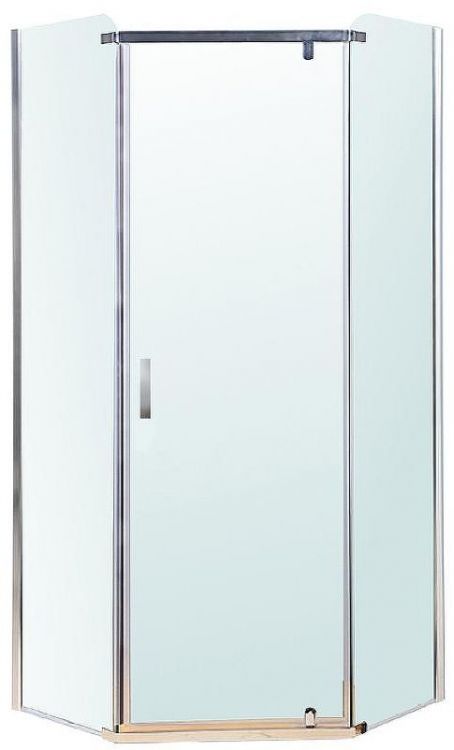 Душевой уголок Berges Solo Т 90х90 061105 профиль Хром сильвер стекло прозрачное