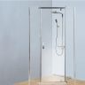 Душевой уголок Berges Solo Т 90х90 061105 профиль Хром сильвер стекло прозрачное