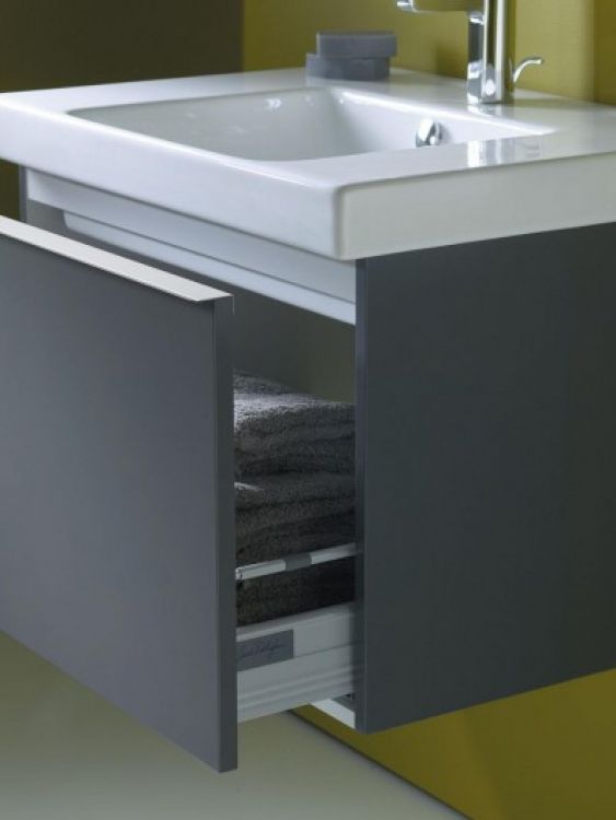 Тумба для ванной Odeon Up, цвет серый антрацит [EB883-N14]