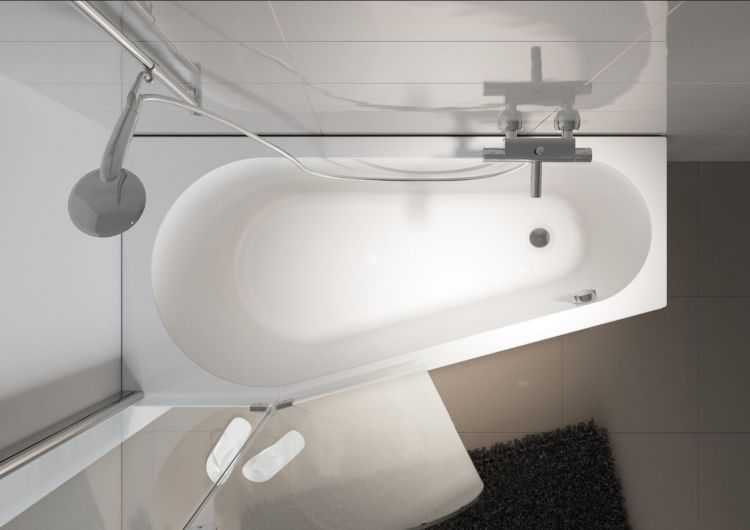 Акриловая ванна RIHO Delta 160x80 R, BB8200500000000 Акриловая ванна RIHO Delta 160x80 R, BB8200500000000