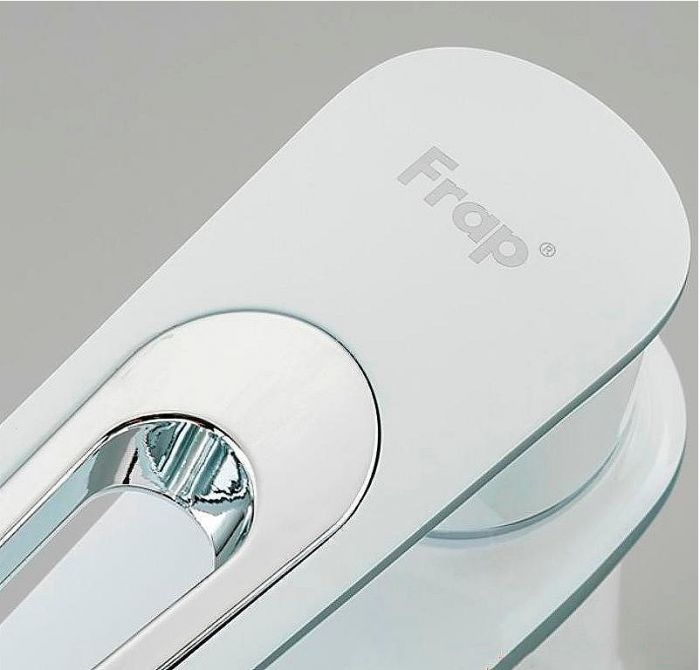 Смеситель для раковины Frap H49 F1049 Белый Хром