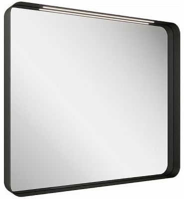 Зеркало Ravak Strip 80 X000001571 с подсветкой Черное