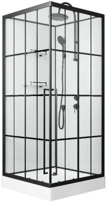 Душевая кабина Niagara Standart 100x100 R ST100/15QR/KL/BKT без гидромассажа