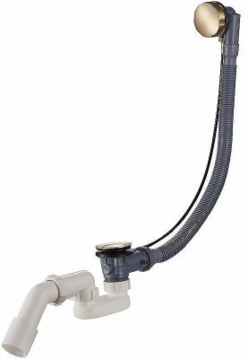 Слив-перелив Raglo R600.30.03 полуавтомат Золото матовое