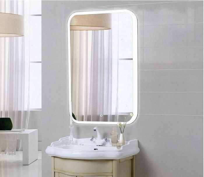 Зеркало Relisan Alexandria 700х900 Гл000025224 с подсветкой с сенсорным выключателем