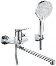 Смеситель для ванны Shevanik S6222 универсальный цвет Хром