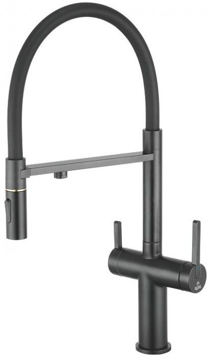 Смеситель для кухни Rose R458H цвет Черный