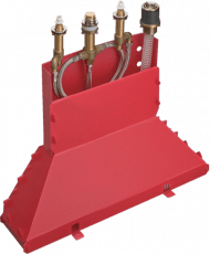 Hansgrohe Скрытая часть смесителя на бортик ванны на 4 отв.