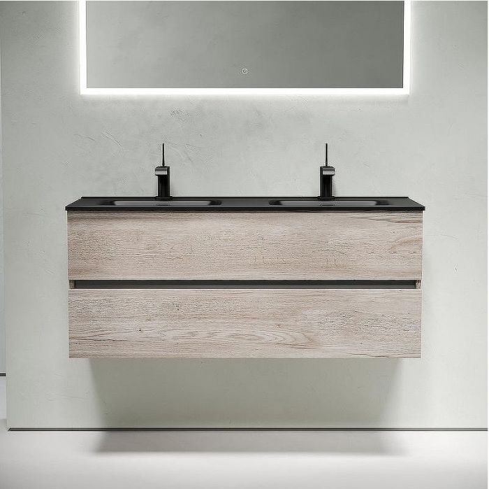 Тумба под раковину Sancos Urban 120 UR120-2EG подвесная Дуб Галифакс натуральный