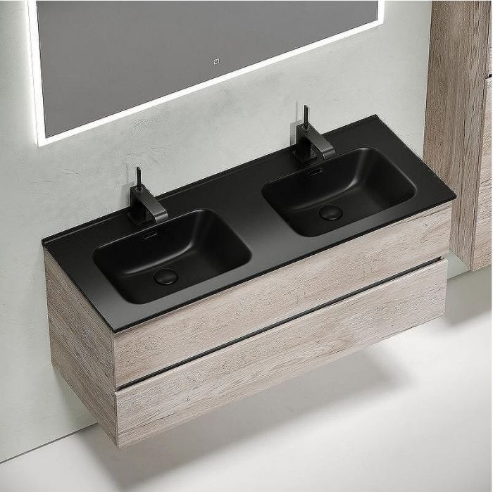 Тумба под раковину Sancos Urban 120 UR120-2EG подвесная Дуб Галифакс натуральный