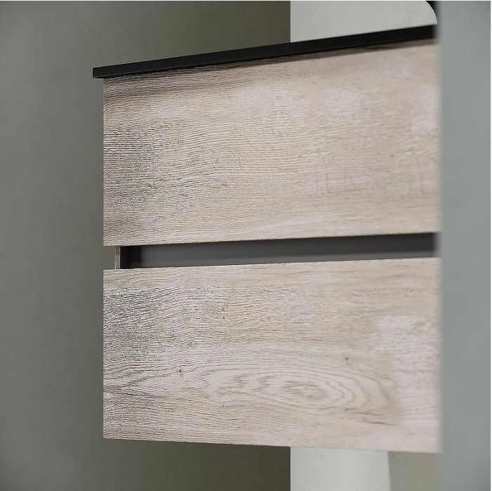 Тумба под раковину Sancos Urban 120 UR120-2EG подвесная Дуб Галифакс натуральный