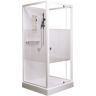 Душевая кабина RGW Andaman OLB-207 80 см, профиль белый
