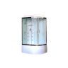 Душевая кабина Royal Bath RB 8120BK3-WT-CH (белое/прозрачное) левая