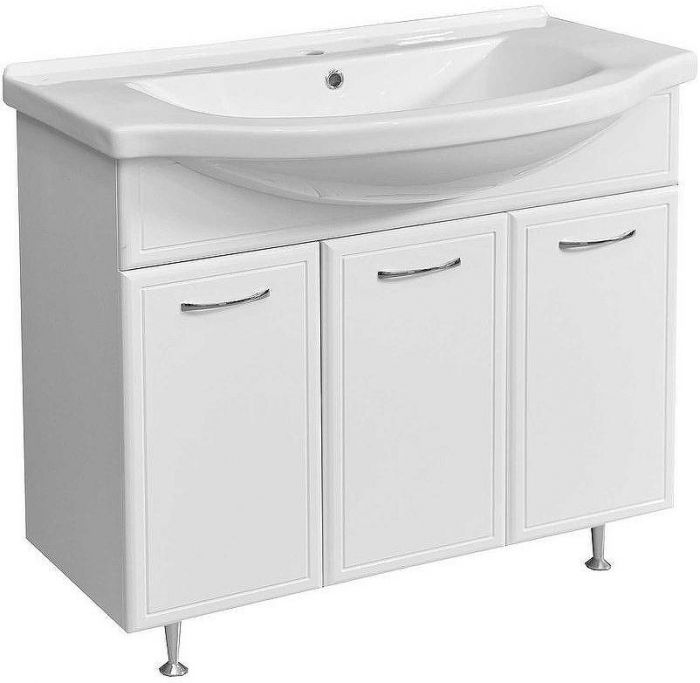 Тумба под раковину Stella Polar Концепт 90 SP-00000134 Белая