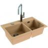 Кухонная мойка Alveus Granital Atrox 50 Beige G55 790x500 1132000 Бежевая