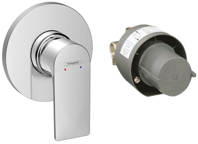 Hansgrohe Rebris E Смеситель для душа, встраиваемый, цвет: хром
