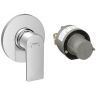 Hansgrohe Rebris E Смеситель для душа, встраиваемый, цвет: хром