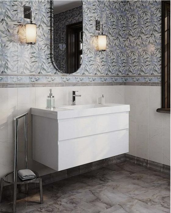 Раковина Kerama Marazzi Cubo 100 CU.wb.100 Белая глянцевая