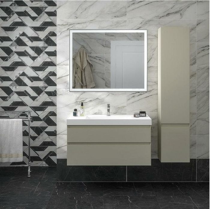 Раковина Kerama Marazzi Cubo 100 CU.wb.100 Белая глянцевая