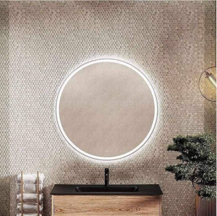 Зеркало Sancos Bella 90 BE900 с подсветкой с сенсорным выключателем и диммером