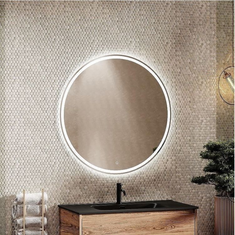 Зеркало Sancos Bella 90 BE900 с подсветкой с сенсорным выключателем и диммером