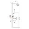 Душевая система встроенная Timo Selene SX-3069/03SM черный