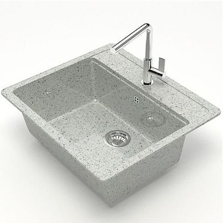 Кухонная мойка Bergg Z9 B009Q010 Светло-серая Кухонная мойка Bergg Z9 B009Q010 Светло-серая