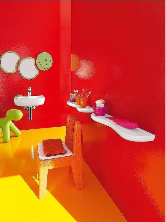 Зеркало Laufen Florakids 32 4.6161.2.003.472.1 Зеленое